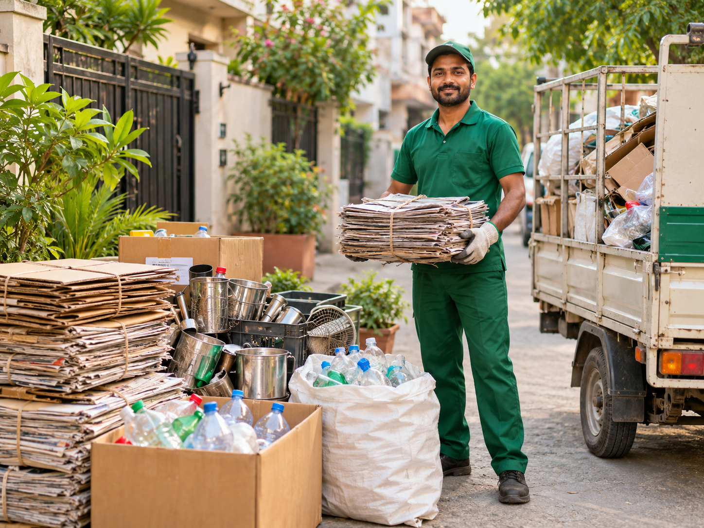 Scrap collection and recycling service in Lucknow