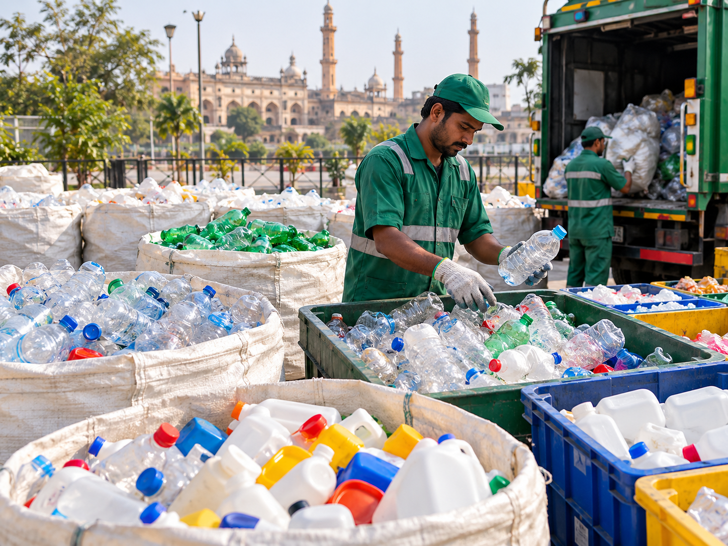 Recycling environment