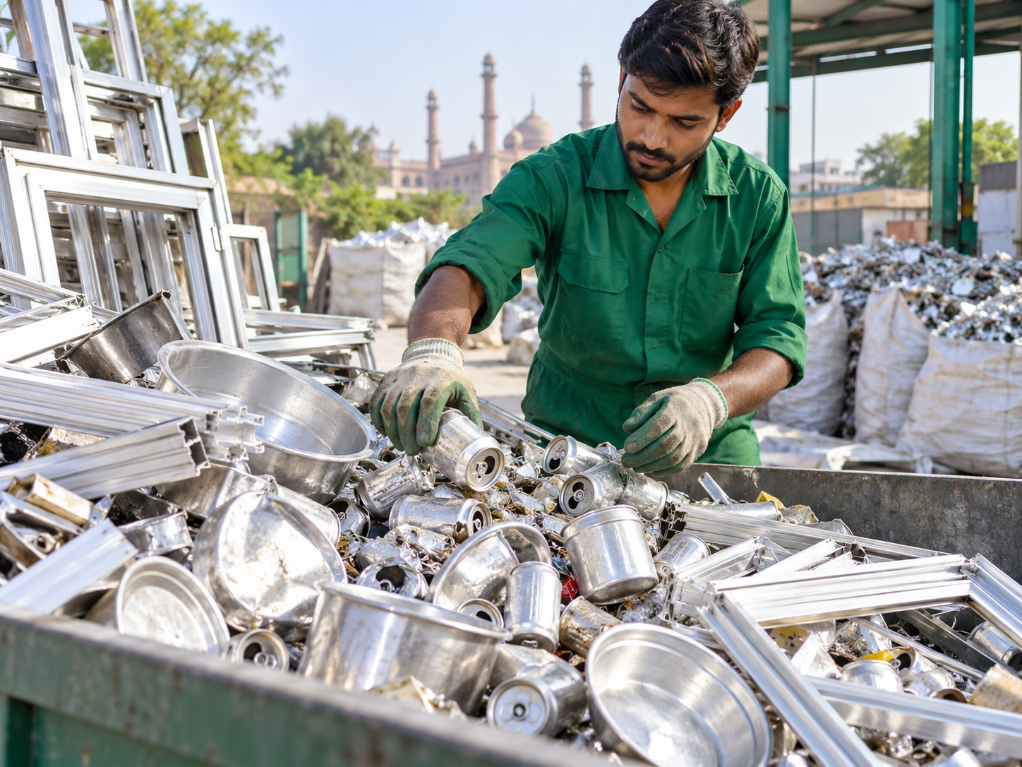 Scrap sorting process